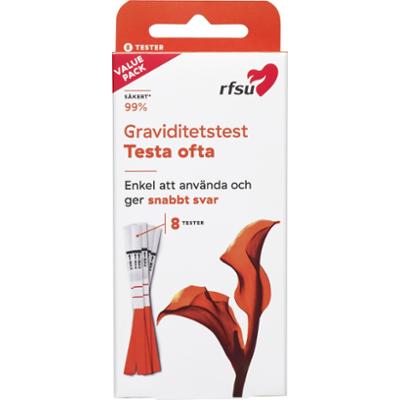 RFSU Graviditetstest 8-Pack - Test ciążowy