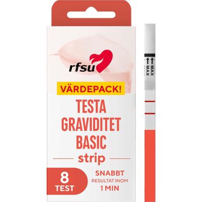 RFSU Graviditetstest Strips 8 szt.