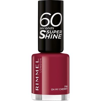 Rimmel 60 Seconds Super Shine Nail Polish 710 Oh My Cherry
