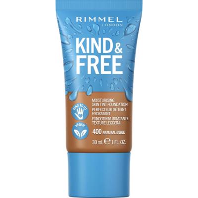 Rimmel Kind & Free Skin Tint Moisturizing Foundation Natural Beige 400