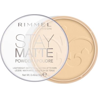 Rimmel Stay Matte Pressed Powder Transparent 001