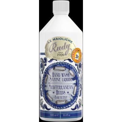 Rudy Midterraenan Herbs Le Maioliche Hand Wash Refill 1000 ml
