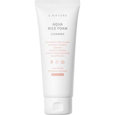 S.NATURE Aqua Rice Foam Cleanser 160 ml