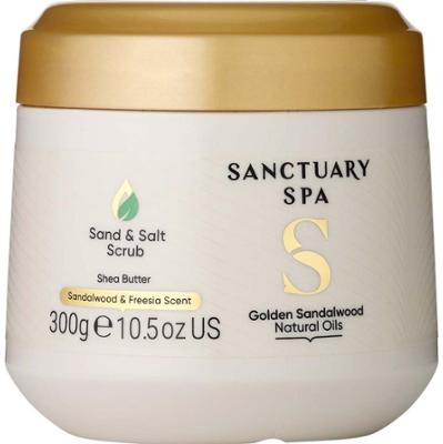 Sanctuary Spa Golden Sandalwood Natural Oils Salt and Sand Scrub 300 g