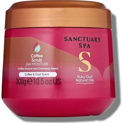 Sanctuary Spa Ruby Oud Natural Oils Coffee Scrub 300 ml