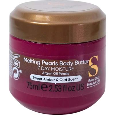 Sanctuary Spa Ruby Oud Natural Oils Melting Pearl Body Butter 75 ml