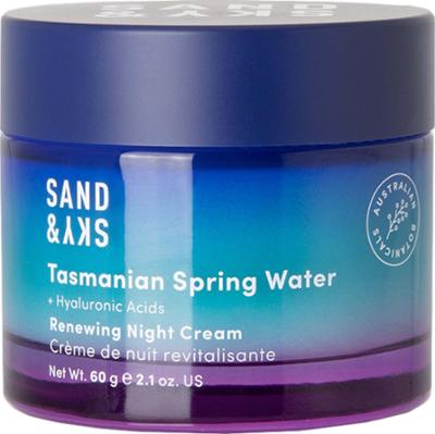 Sand & Sky Tasmanian Spring Water Renewing Night Cream 60 g