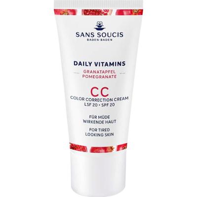 Sans Soucis Daily Vitamins CC Color Correction Cream SPF 20 For Tired