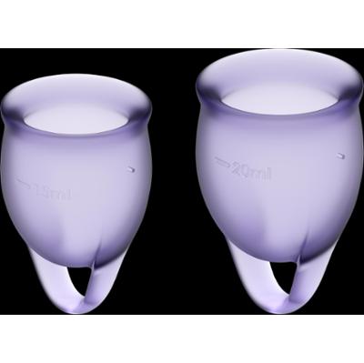 Satisfyer Feel Confident Menstrual Cup  Lila