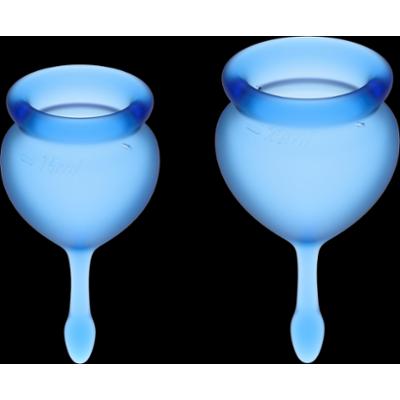 Satisfyer Feel Good Menstrual Cup  Dark Blue