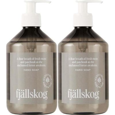 Scandinavian Soap Factory Fjällskog Hand Soap 2 x 500 ml