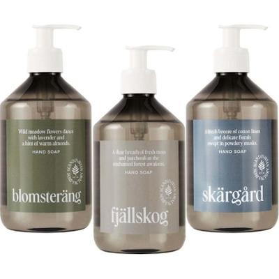 Scandinavian Soap Factory Blomsteräng Hand Soap 500 ml & Fjällskog Han