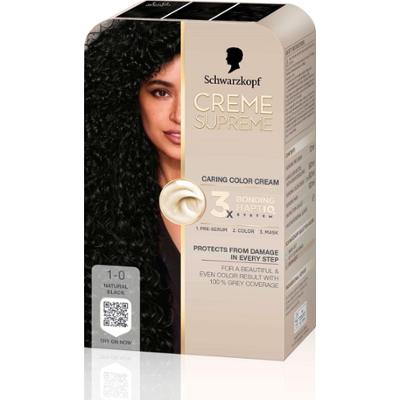 Schwarzkopf Creme Supreme  1-0 Natural Black