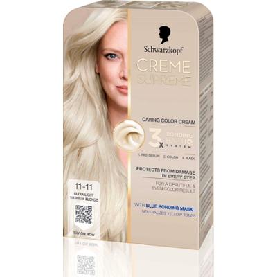 Schwarzkopf Creme Supreme  11-11 Ultra Light Titanium Blonde