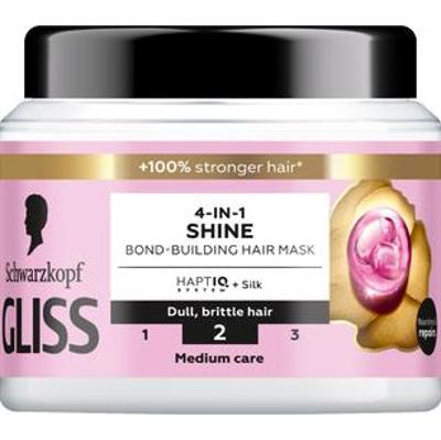 Schwarzkopf Gliss 4-In-1 Shine Bond-Building Hair Mask  400 ml