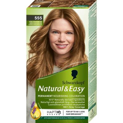 Schwarzkopf Natural & Easy  Permanent Nourishing Coloration 555 Mörk H