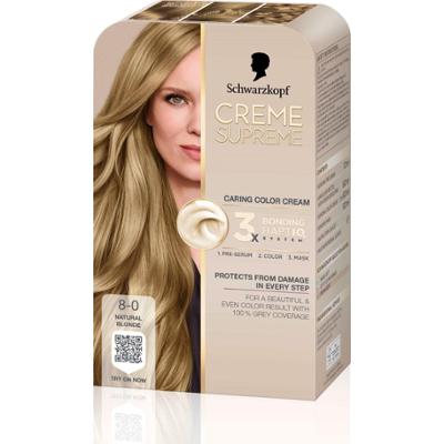 Schwarzkopf Creme Supreme  8-0 Natural Blonde