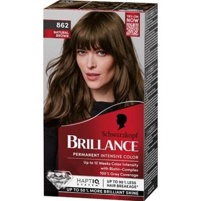 Schwarzkopf Brilliance 862 Natural Brown