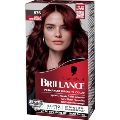 Schwarzkopf Brilliance Hair Color 876 Noble Mahogany