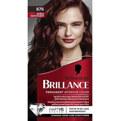 Schwarzkopf Brilliance Hair Color 876 Noble Mahogany
