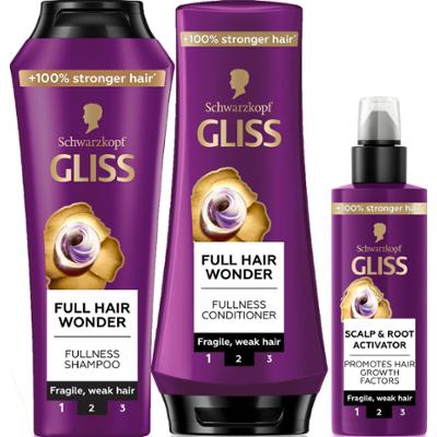 Schwarzkopf Gliss Full Hair Wonder  Bundle Shampoo 250 ml & Conditione
