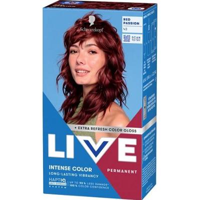 Schwarzkopf LIVE Intense Color 43 Red Passion