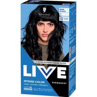 Schwarzkopf LIVE Intense Color 99 Deep Black