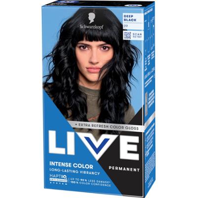 Schwarzkopf LIVE Intense Color 99 Deep Black