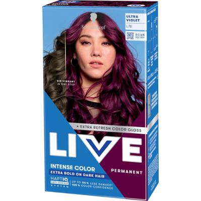 Schwarzkopf LIVE Intense Color L76 Ultra Violet