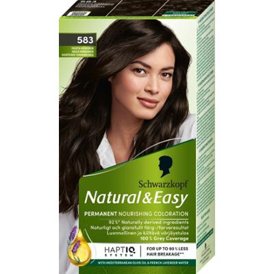 Schwarzkopf Natural & Easy Hair Color 583 Frostig Mörkbrun