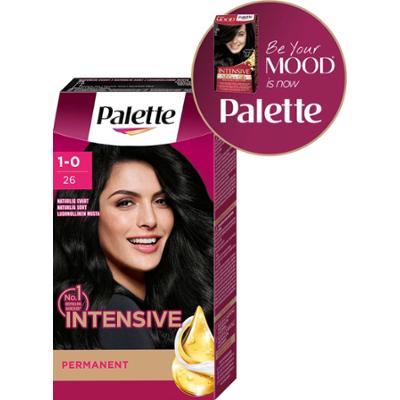 Schwarzkopf Palette Intensive Creme Coloration 1-0 Deep Natural Black