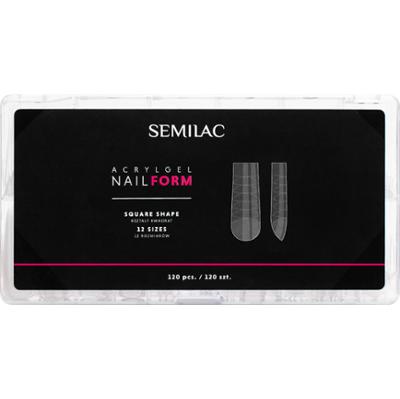 SEMILAC Acrylgel Nail Form Square