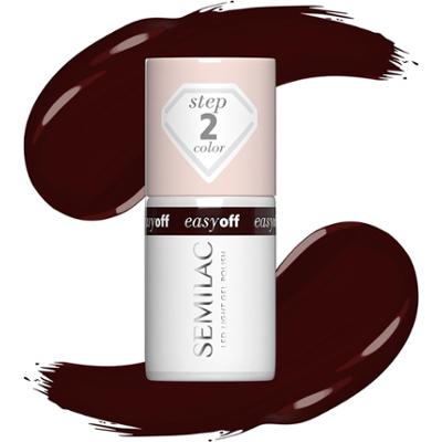 SEMILAC Easy Off LED Light Gel Polish Marrom Choco