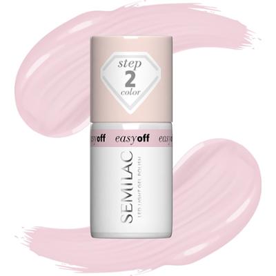 SEMILAC Easy Off LED Light Gel Polish Pink Marshmallow