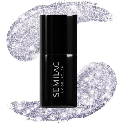 SEMILAC UV Gel Polish 466 Hollywood Silver