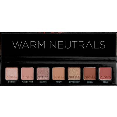 Sigma Beauty Warm Neutrals 7-Shade Eyeshadow Palette