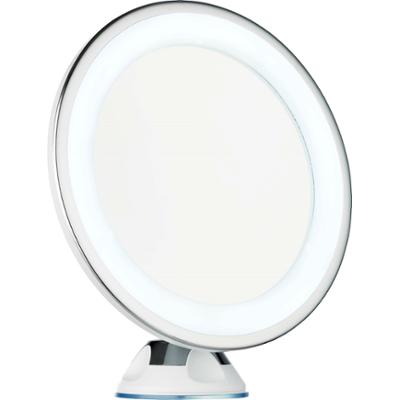 Soft Spell LED Makeup Mirror with Suction Cup – 5x Magnification