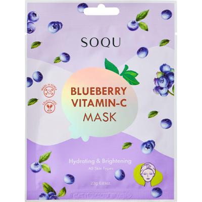 SOQU Blueberry Vitamin C Sheet Mask