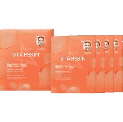 Starskin DeepMelt Collagen PDRN Salmon DNA Face Mask 4 szt.