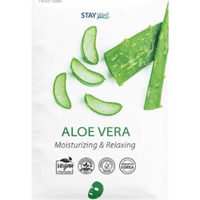 Stay Well Vegan Sheet Mask - Aloe 20 g