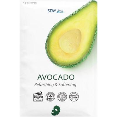 Stay Well Vegan Sheet Mask - Avocado 20 g