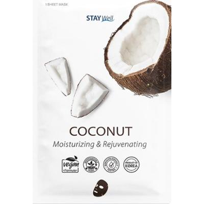 Stay Well Vegan Sheet Mask - Coconut 20 g