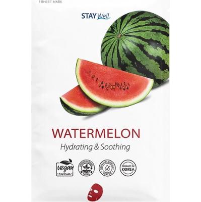 Stay Well Vegan sheet mask - Watermelon 20 g
