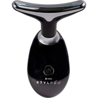 STYLPRO Fabulous Firmer LED Light Therapy Neck & Face Smoother Black