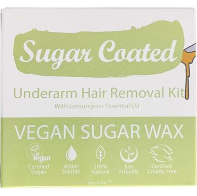 Sugar Coated Underarm & Arm Hair Removal Kit With Lemongrass 200 g