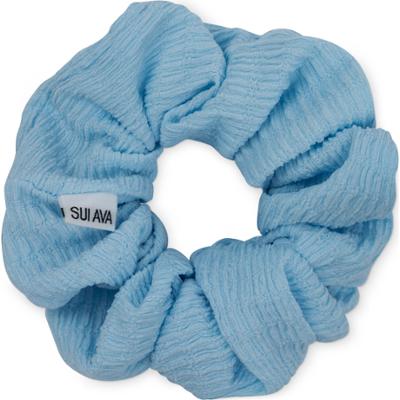 SUI AVA Ea Zig-Zag Scrunchie Sky Blue