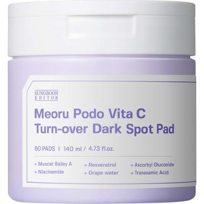 Sungboon Editor Meoru Podo Vita C Turn-over Dark Spot Pad 60 szt.