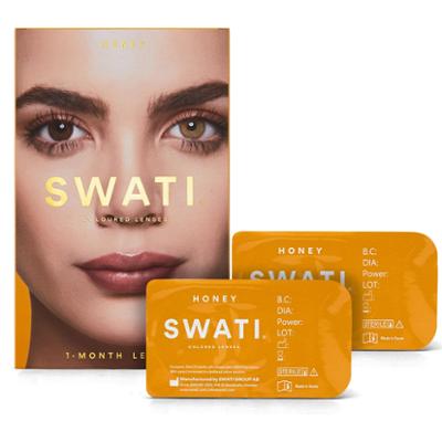 SWATI Cosmetics 1 Month Lenses Honey