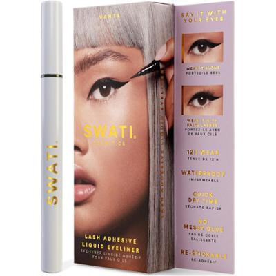 SWATI Cosmetics Lash Adhesive Liquid Eyeliner Black