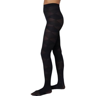 Swedish Stockings Rebecka Argyle Tights  Black S